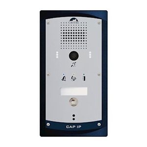 Castel CAP IP-V1B-P Video Entry Station with 1 Call Button, DDA Compliant, Full IP-SIP, Stainless Steel